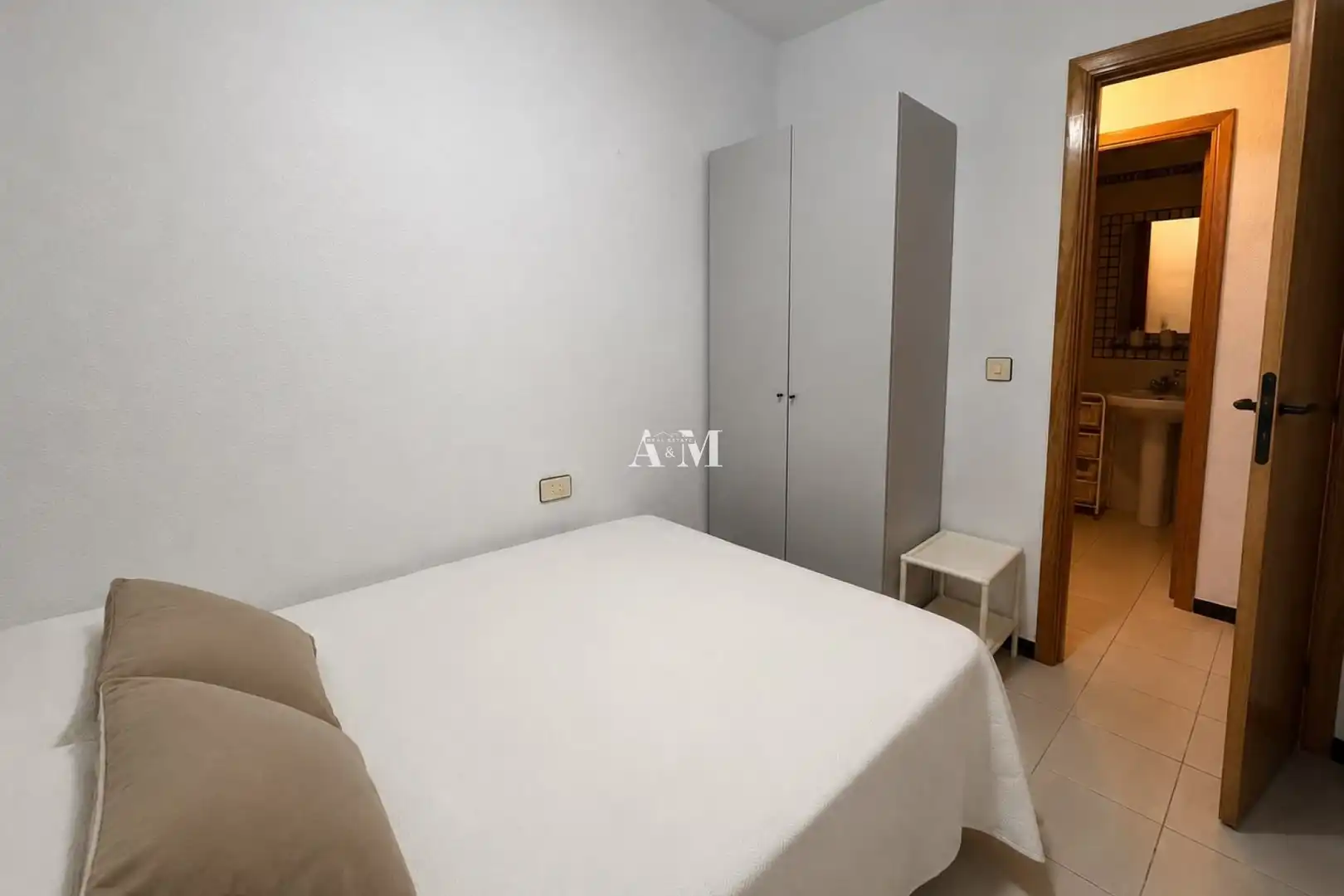 Schlafzimmer von Wohnung zur Miete in Pilar de la Horadada mit Klimaanlage, Heizung und Terrasse
