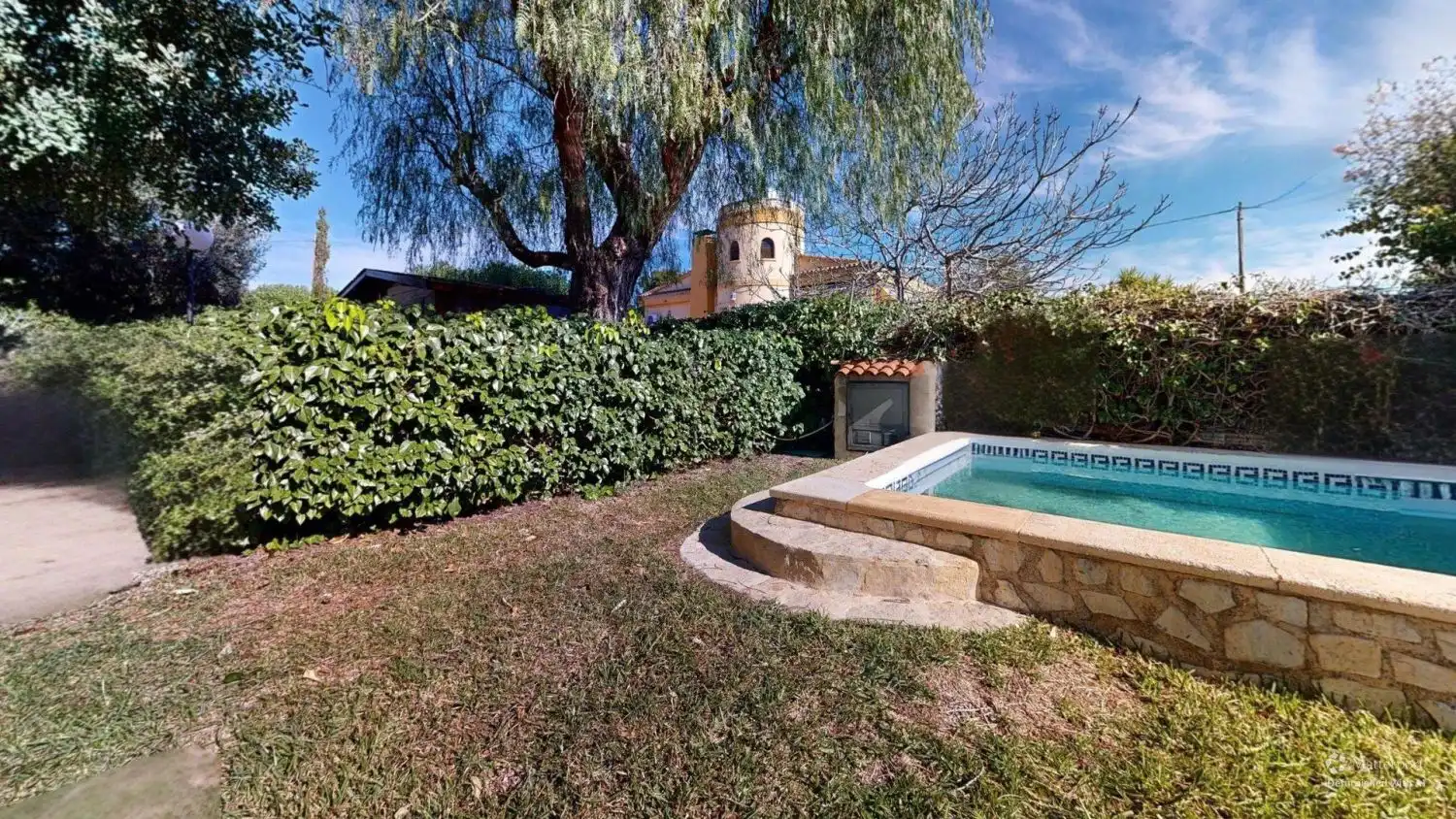 Garden of Houses for sale in El Campello  with Air Conditioner