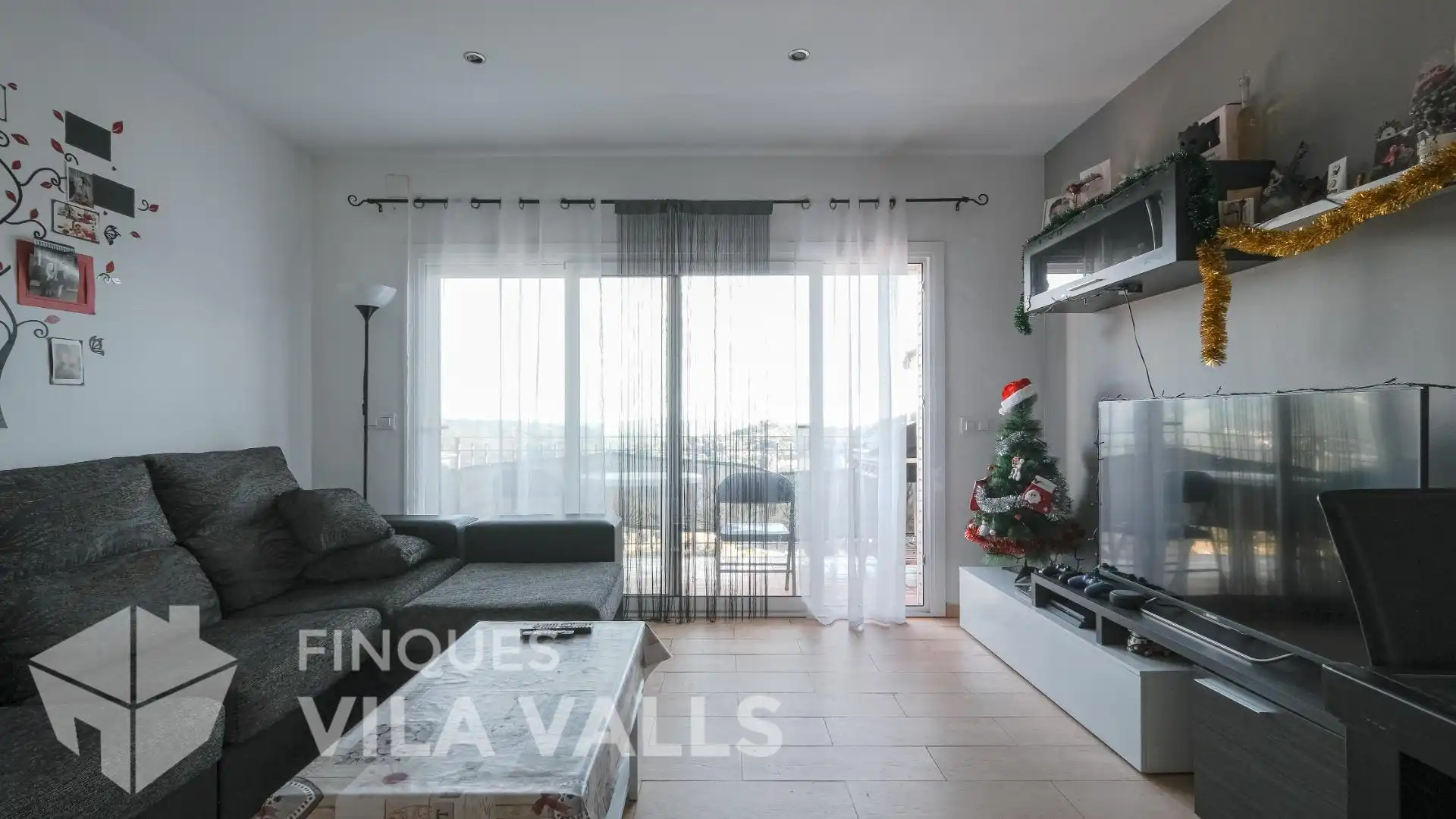 Sala de estar de Piso en venta en Sant Feliu de Codines
