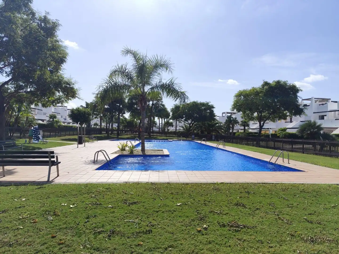 Piscina de Casa o xalet en venda en Alhama de Murcia amb Jardí privat, Terrassa i Moblat