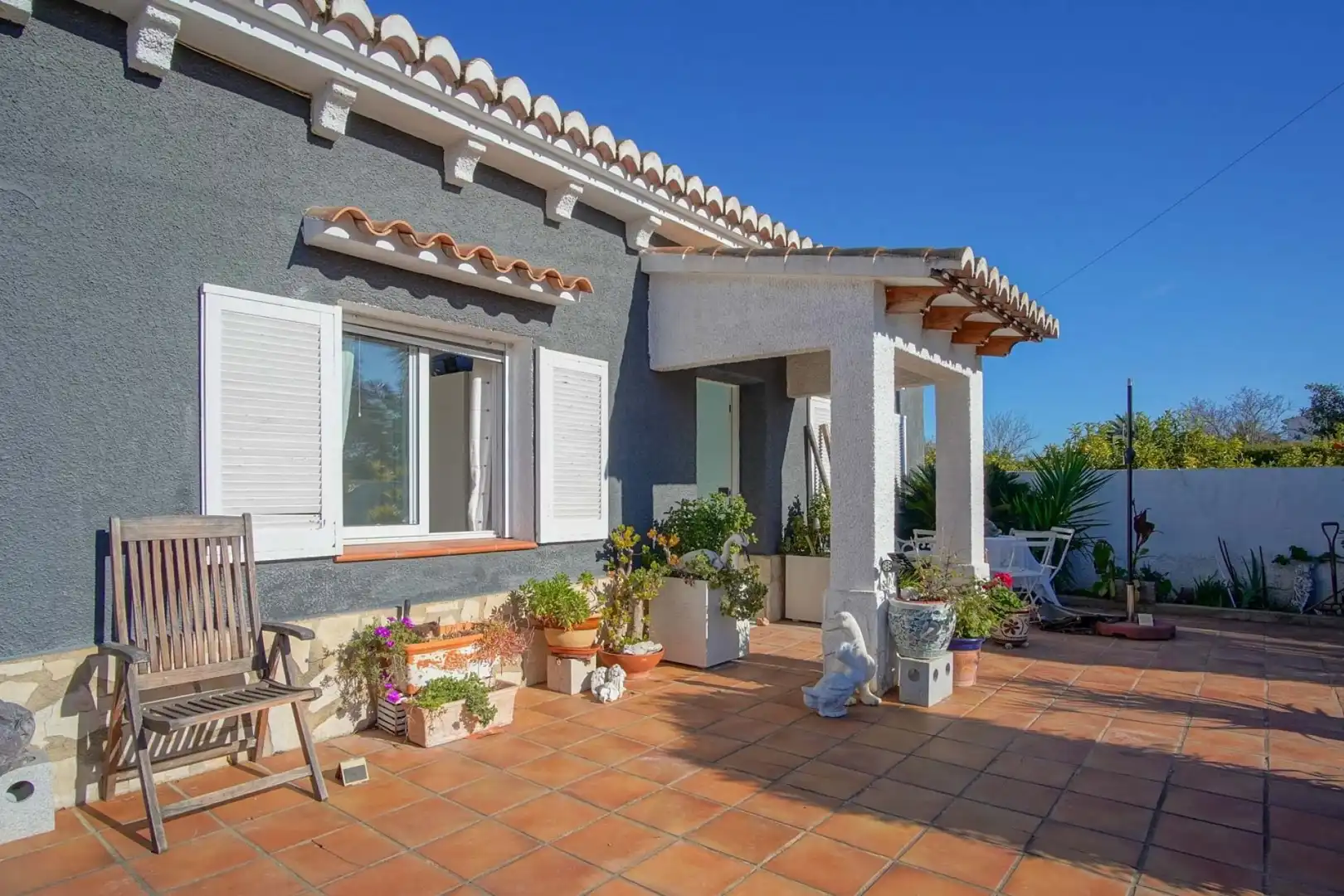 Terrassa de Casa o xalet en venda en El Verger amb Aire condicionat, Calefacció i Forn