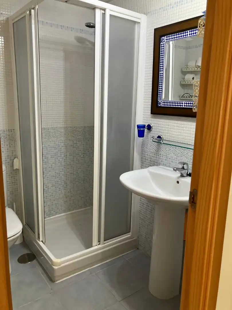 Bathroom of Flat for rent in Estepona  with Furnished