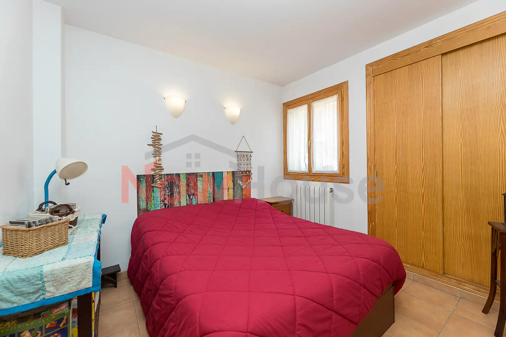 Schlafzimmer von Erdgeschoss zum Verkauf in Santa Margalida mit Klimaanlage, Heizung und Terrasse