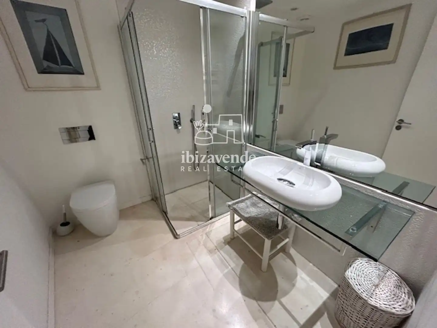 Bathroom of Flat for sale in Formentera  with Air Conditioner, Terrace and Furnished