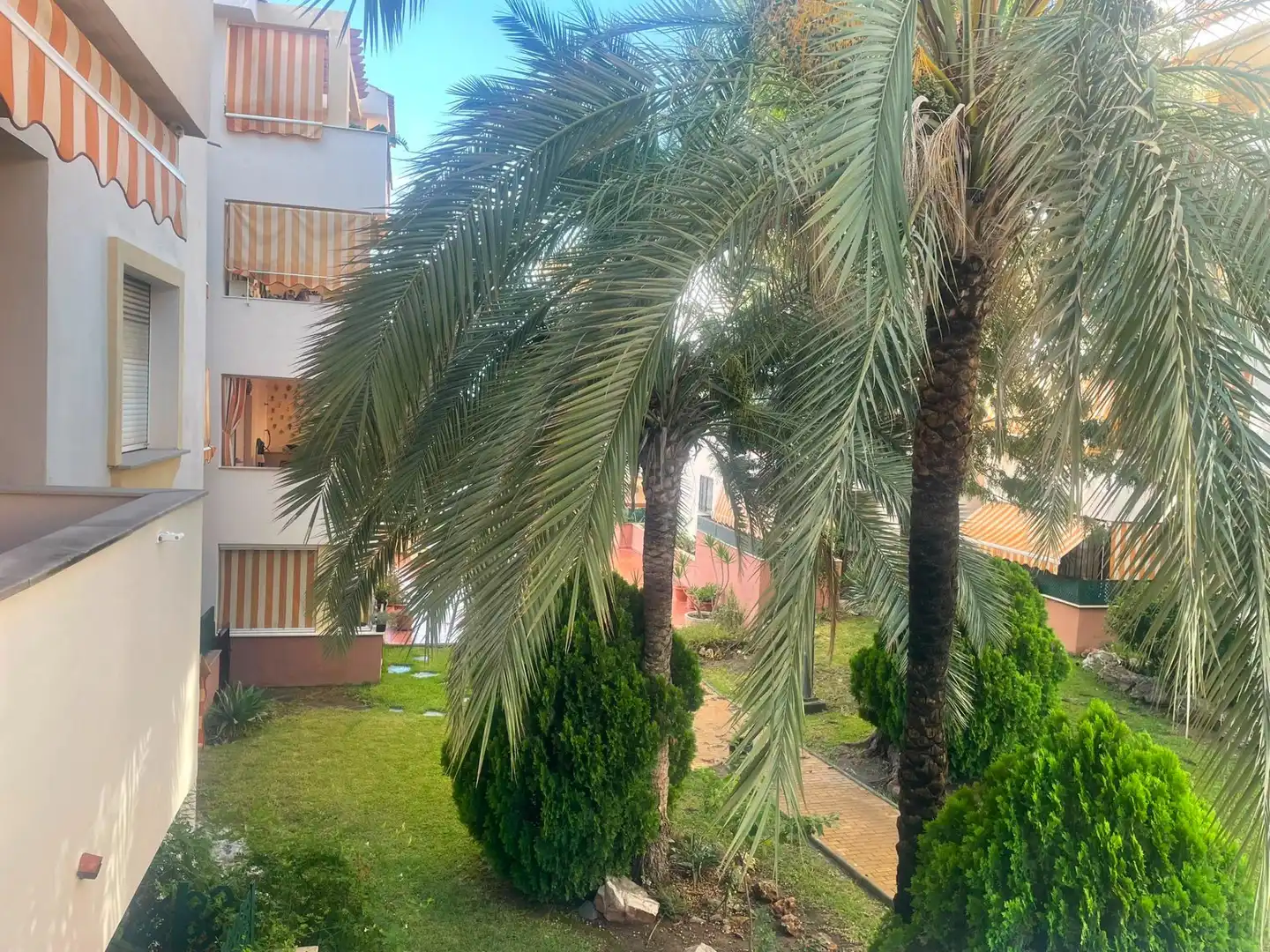 Exterior view of Flat for rent in Rincón de la Victoria  with Private garden, Furnished and Community pool
