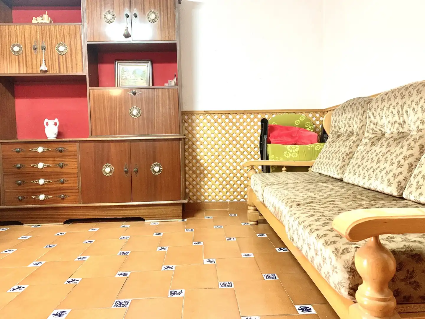Sala de estar de Casa adosada de alquiler en Alcobendas con Aire acondicionado, Calefacción y Terraza