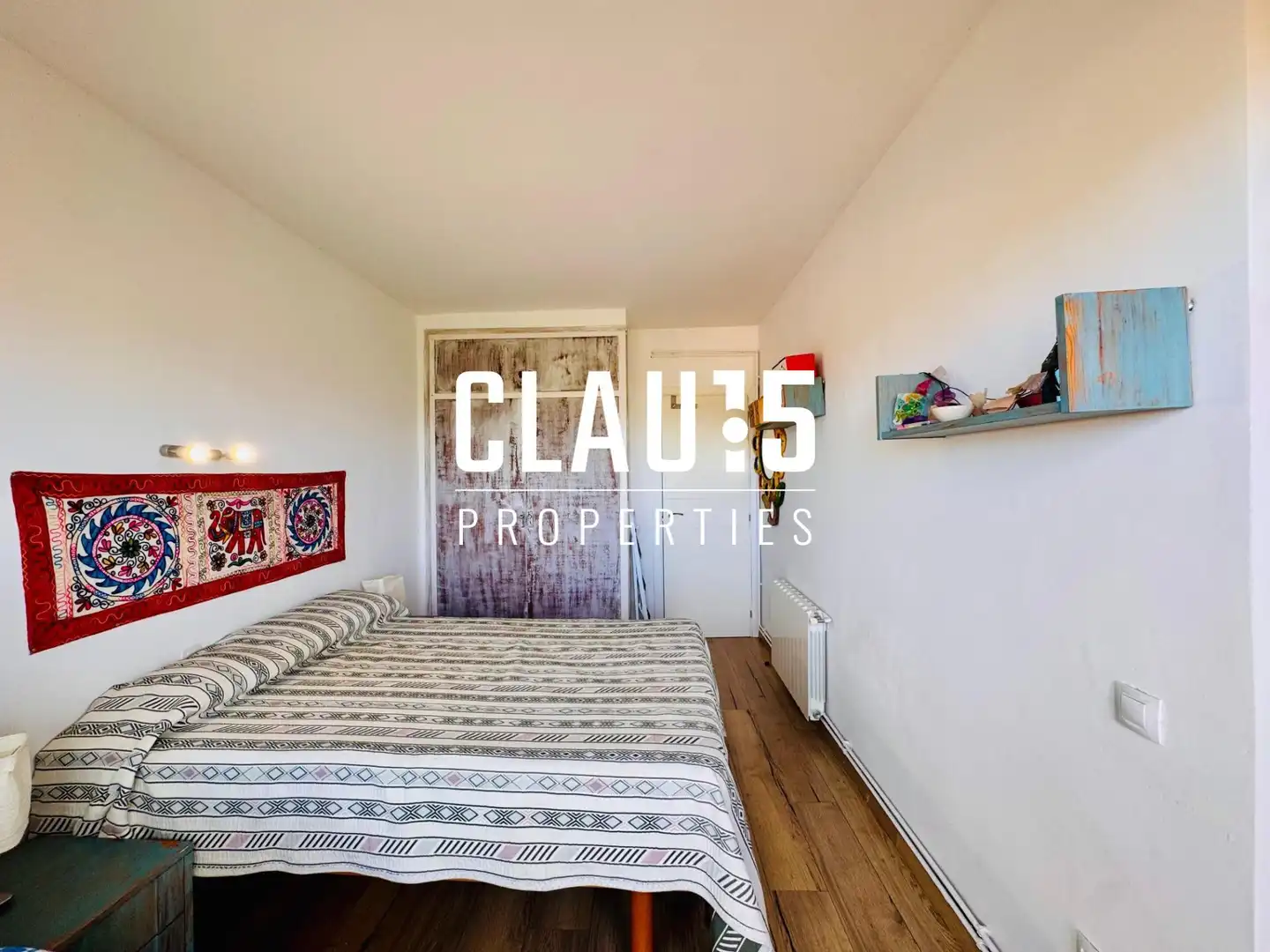 Bedroom of Flat for sale in Blanes  with Heating, Parquet flooring and Balcony