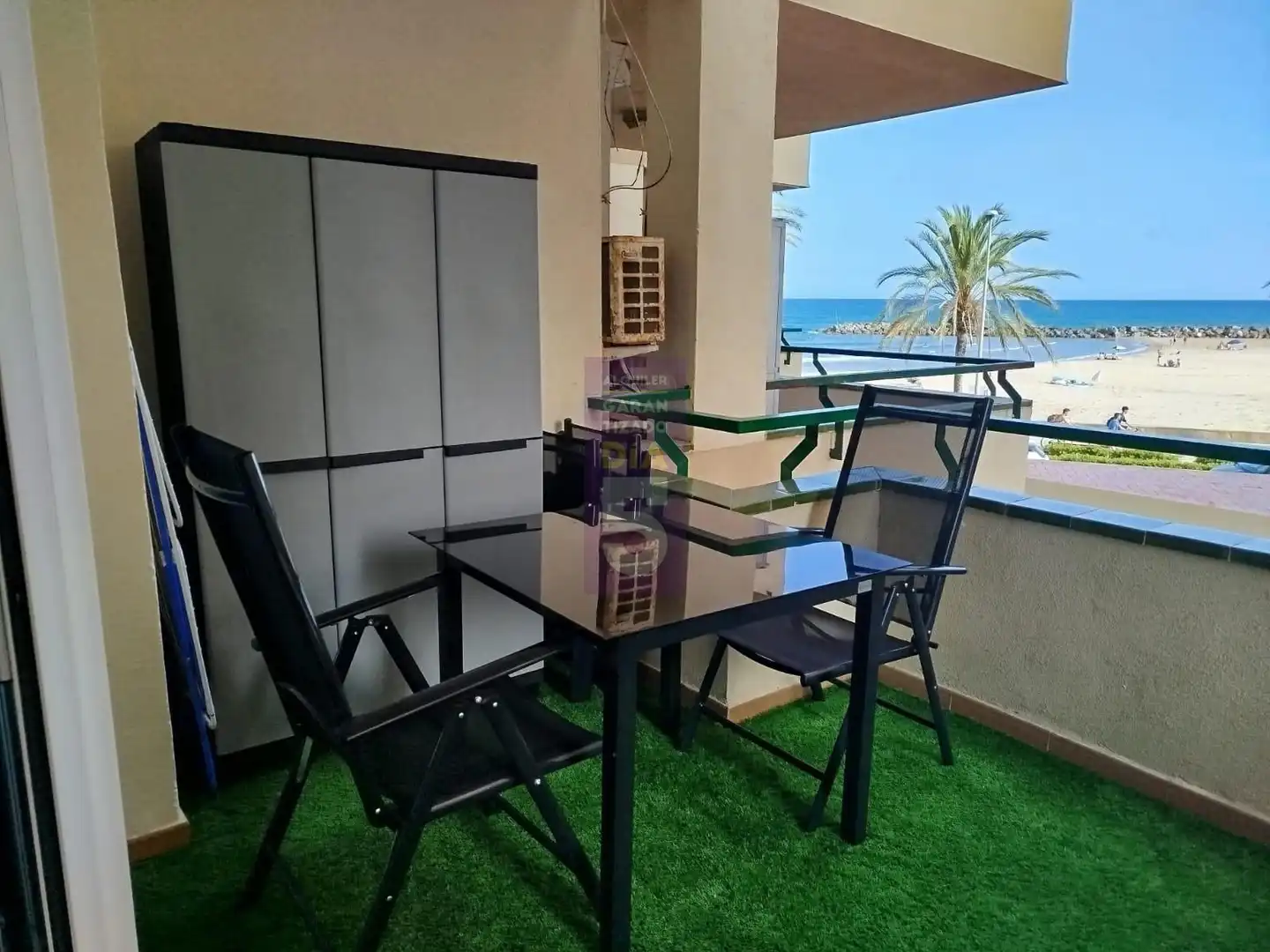 Terraza de Piso de alquiler en Cunit con Aire acondicionado, Parquet y Terraza
