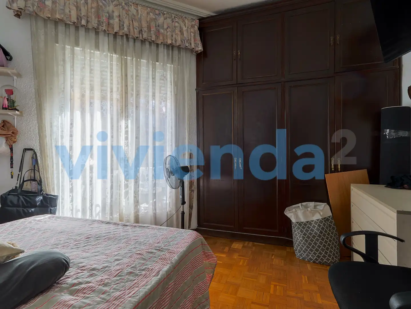 Schlafzimmer von Wohnung zum Verkauf in Madrid mit Heizung und Balkon