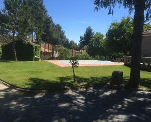 Swimming pool of House or chalet for sale in Segovia Capital  with Air Conditioner, Terrace and Swimming Pool