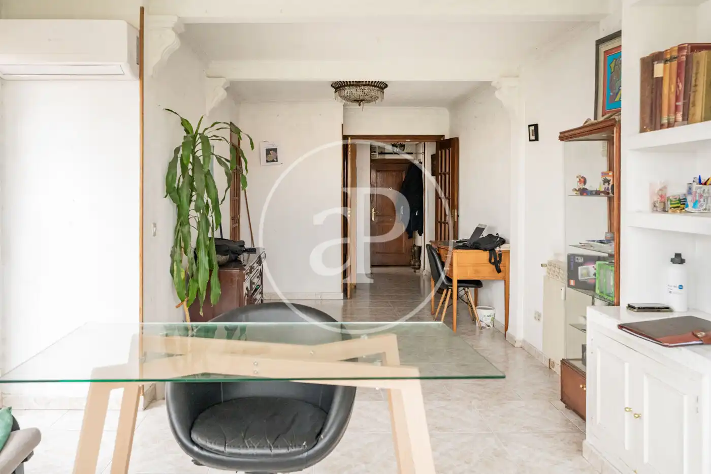Sala de estar de Ático en venta en Madrid con Calefacción y Terraza