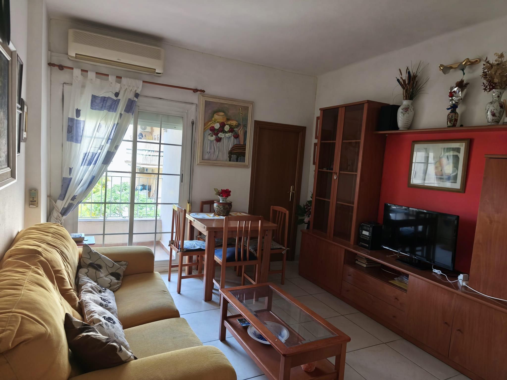 Sala d'estar de Pis en venda en  Barcelona Capital amb Aire condicionat i Balcó