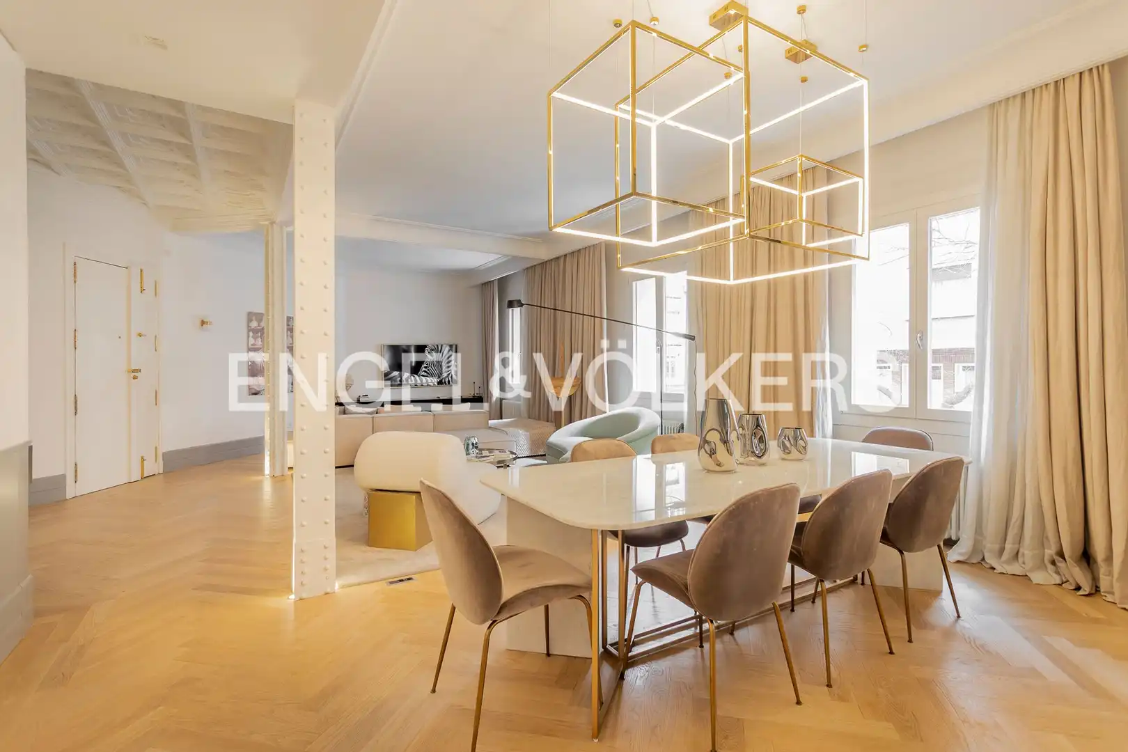 Esszimmer von Wohnung zur Miete in Chamberí
