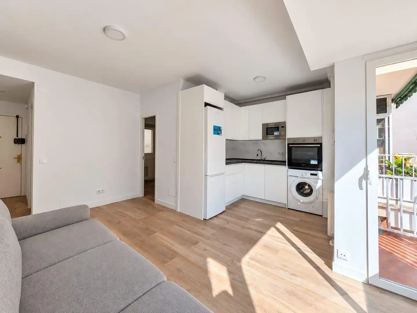 Küche von Wohnung zum Verkauf in Madrid mit Klimaanlage, Heizung und Terrasse