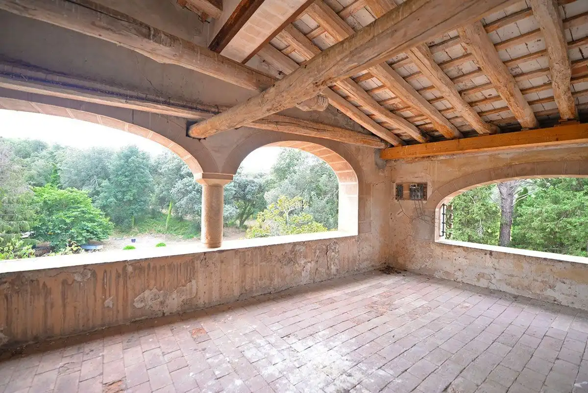 Terrace of Country homes for sale in Flaçà