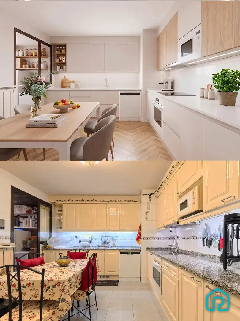 Kitchen of Flat for sale in Zaragoza