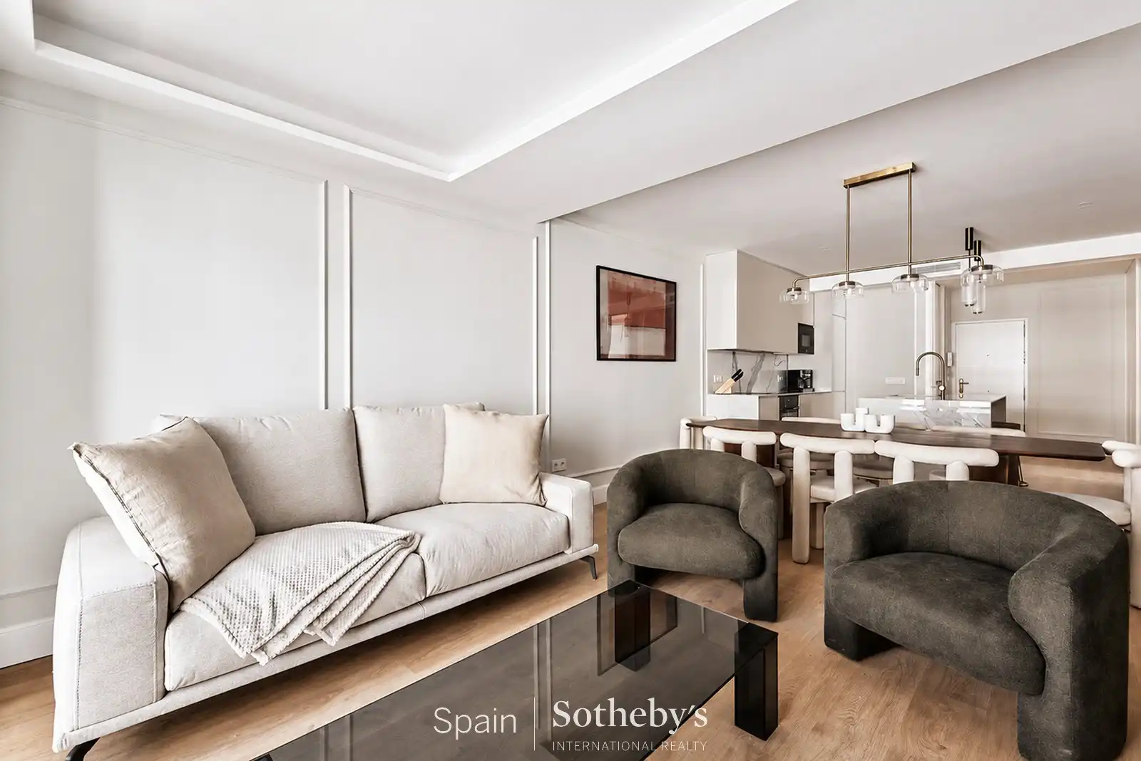 Sala de estar de Apartamento en venta en Madrid con Aire acondicionado, Calefacción y Terraza