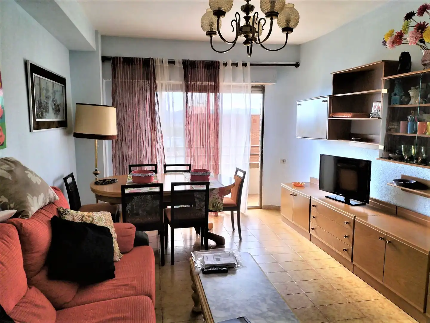 Sala d'estar de Pis de lloguer en Puerto