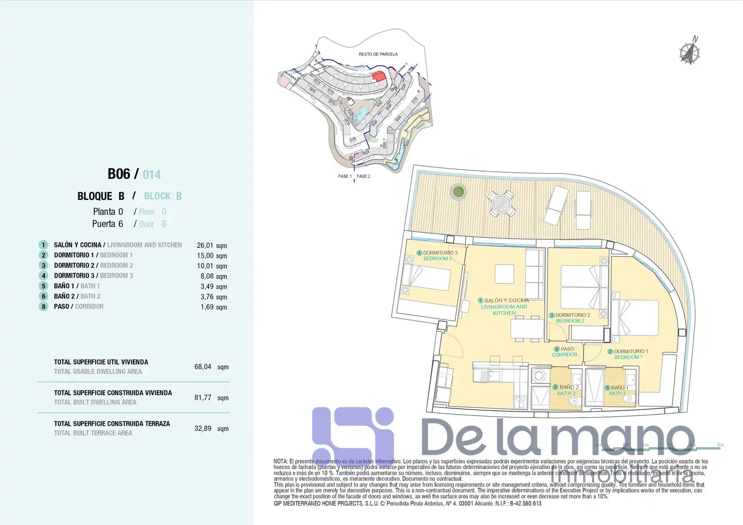 Flat with terrace for sale in Avenida Isla del Fraile, imagen 21