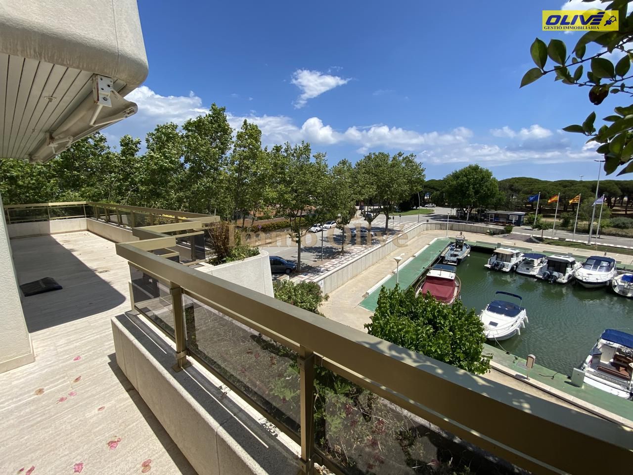Terrassa de Apartament en venda en Castell-Platja d'Aro amb Terrassa, Moblat i Piscina comunitària