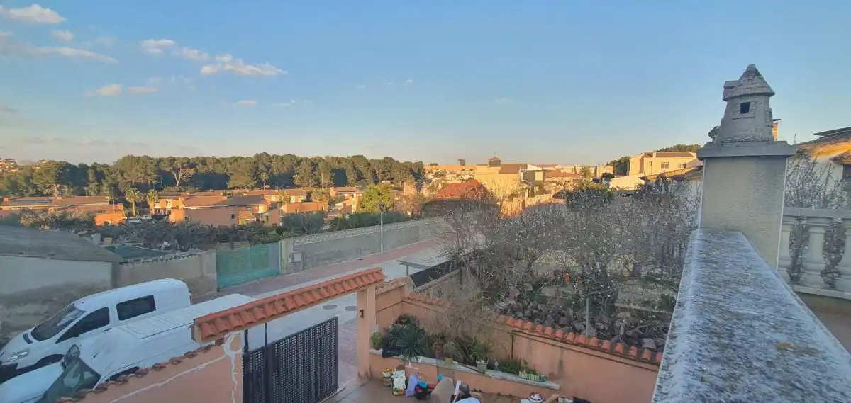 Terraza de Casa o chalet en venta en Els Pallaresos con Aire acondicionado, Calefacción y Jardín privado
