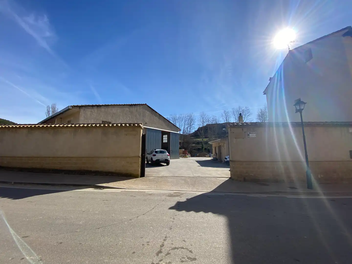 Exterior view of Industrial buildings for sale in Uncastillo