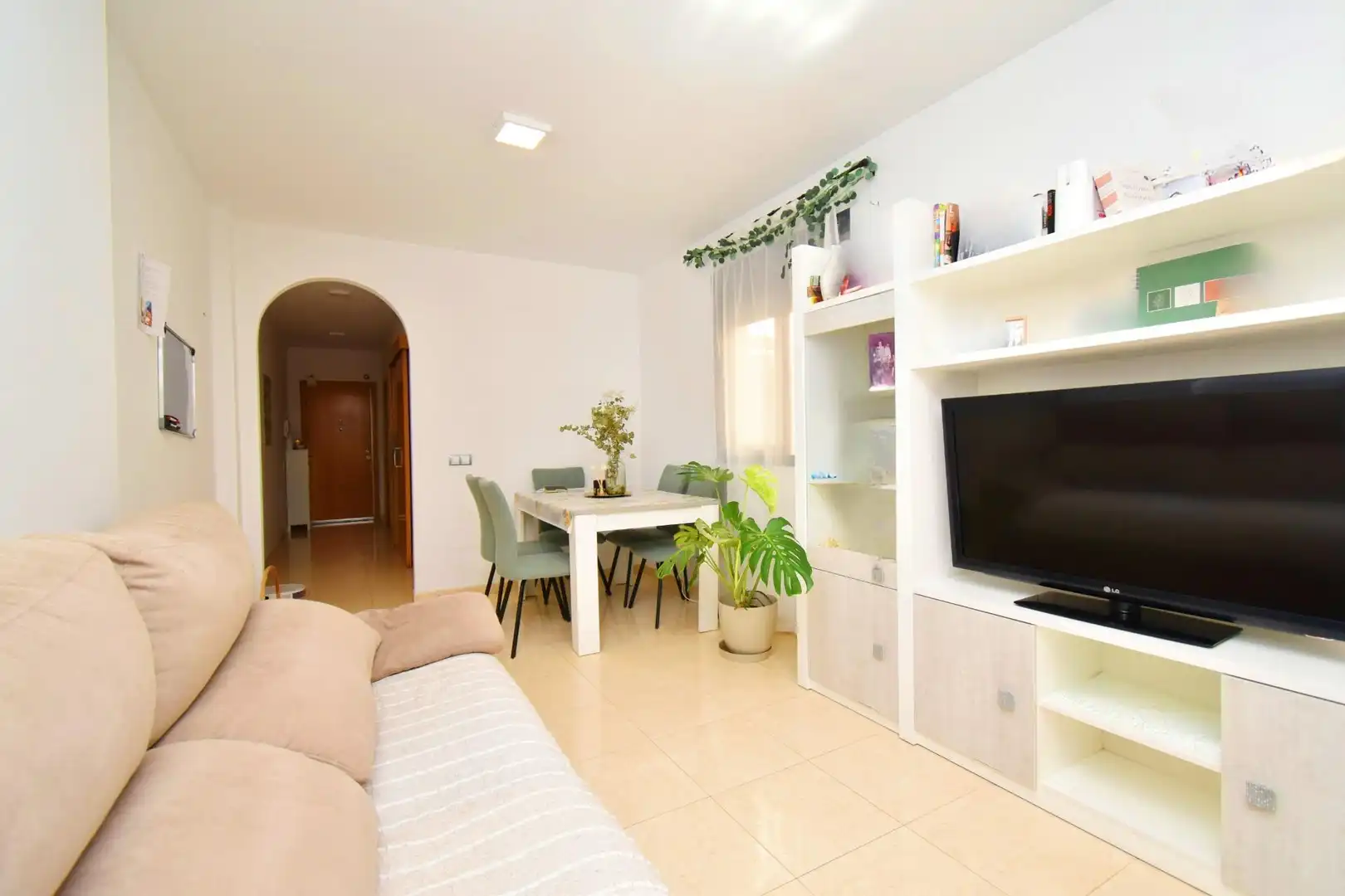 Wohnzimmer von Wohnung zum Verkauf in Vícar mit Terrasse, Möbliert und Gemeinschaftspool