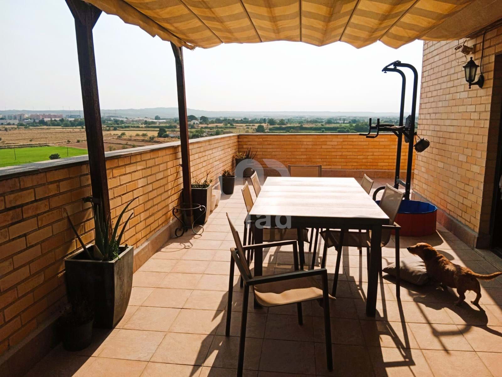 Terrace of Attic for sale in  Zaragoza Capital  with Terrace and Swimming Pool