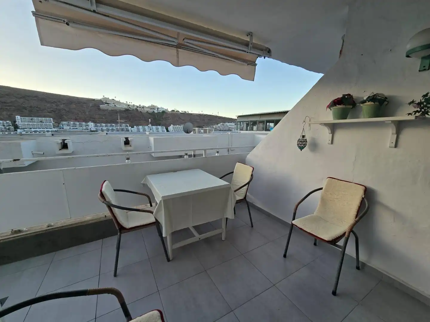 Terrace of Apartments for rent in Mogán  with Furnished, Balcony and Alarm