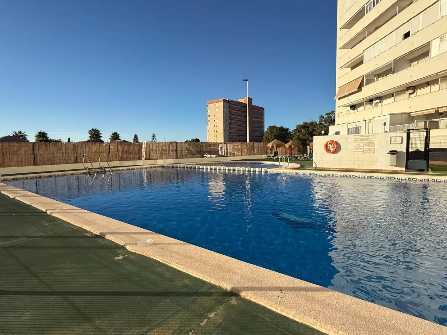 Swimming pool of Flat for rent in Cartagena  with Furnished, Balcony and Community pool