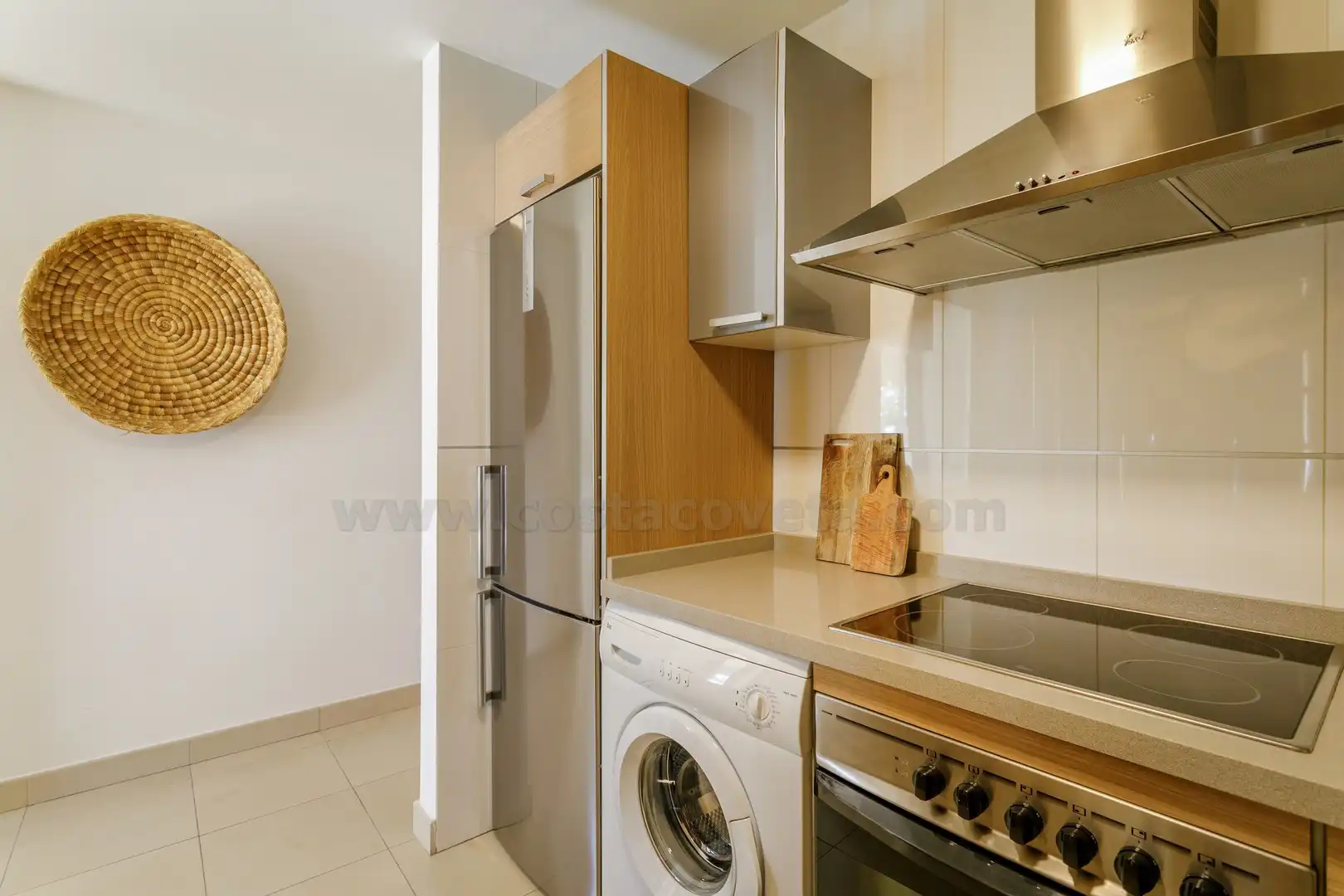 Kitchen of Apartments for sale in El Campello  with Air Conditioner, Terrace and Furnished