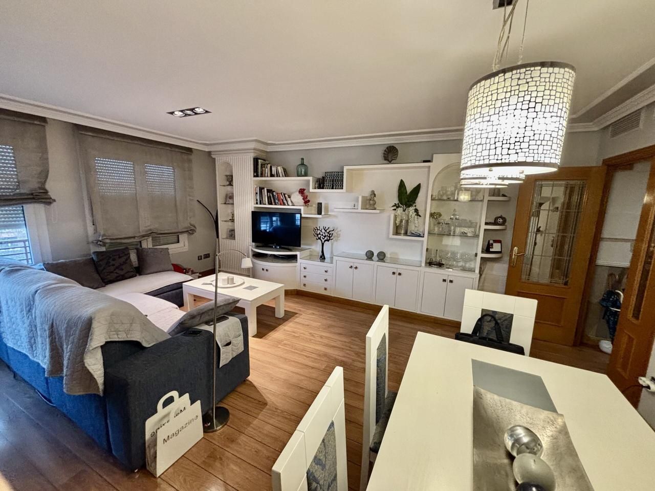 Sala de estar de Piso en venta en  Zaragoza Capital con Aire acondicionado, Calefacción y Terraza