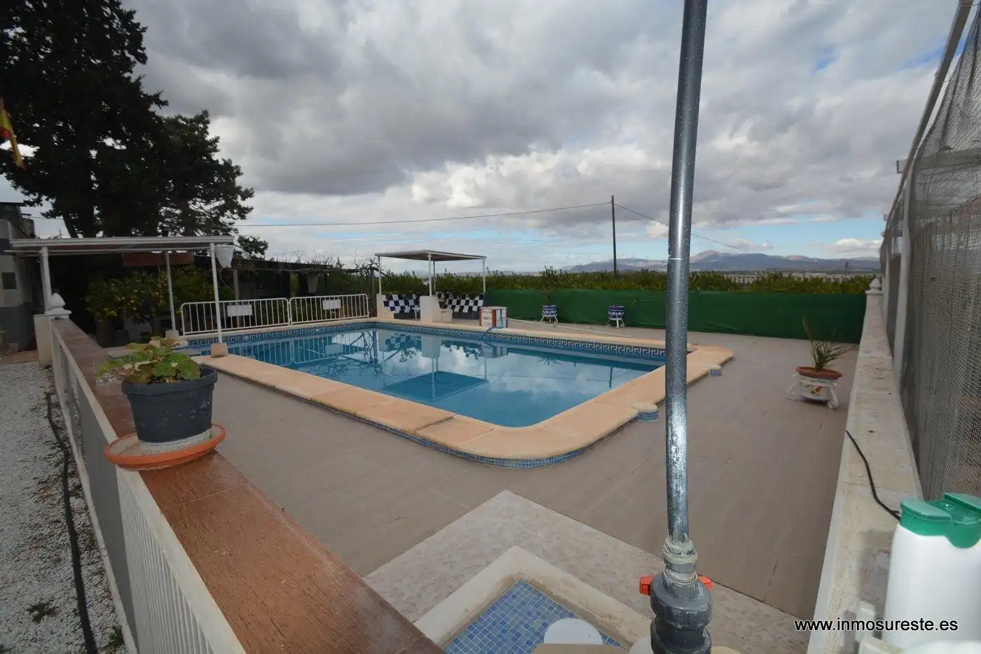 Piscina de Finca rústica en venta en Santomera con Jardín privado y Piscina