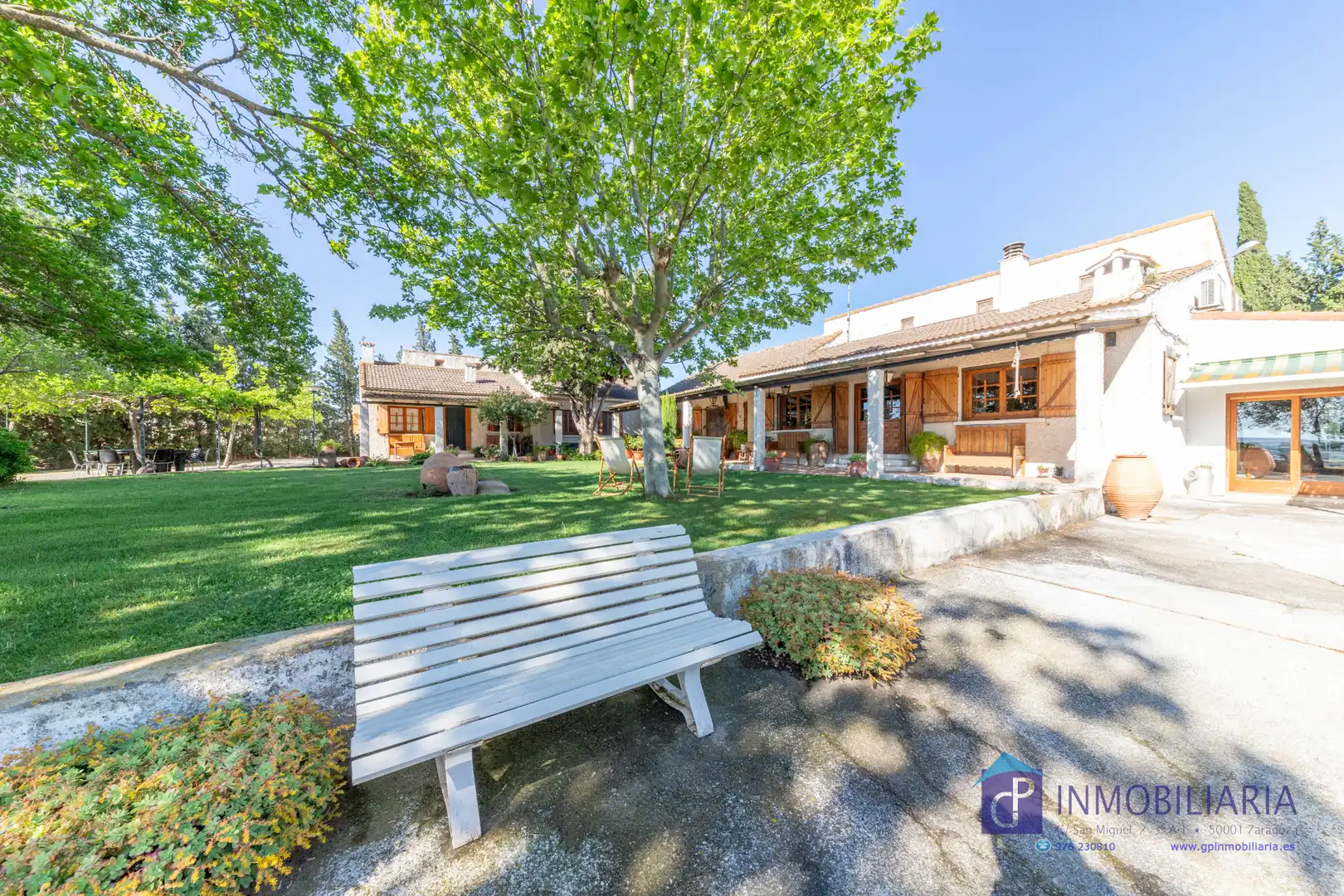 Vista exterior de Casa o chalet en venta en Quinto con Aire acondicionado, Calefacción y Jardín privado