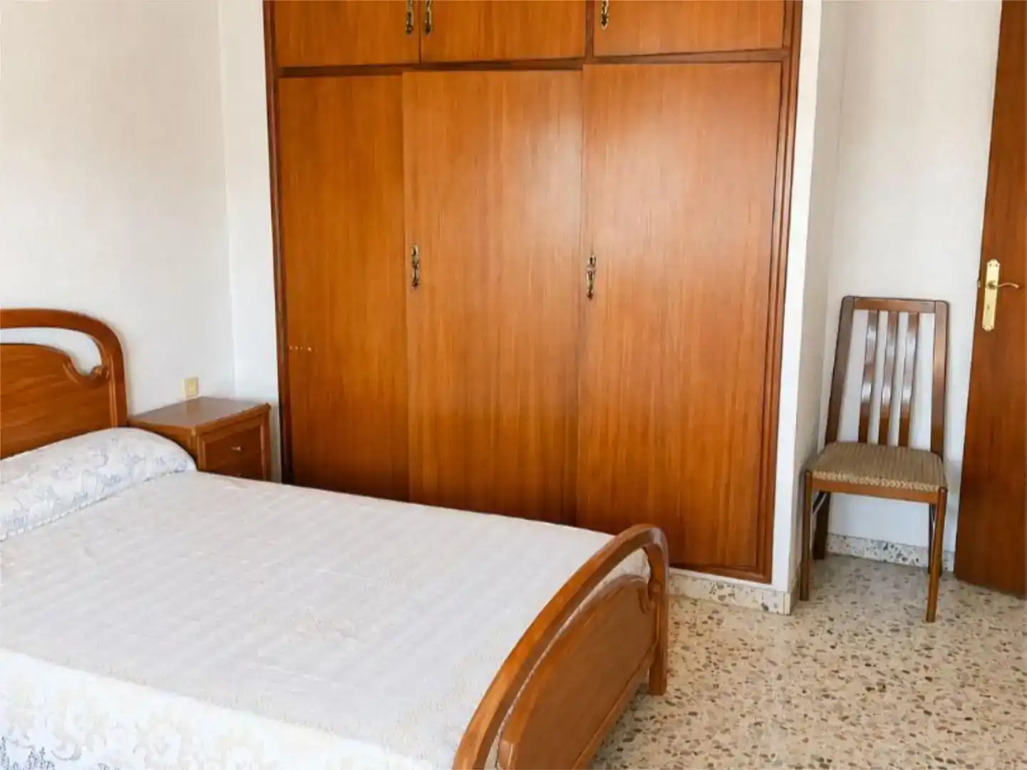 Bedroom of Flat for sale in Tábara  with Storage room, Furnished and Balcony