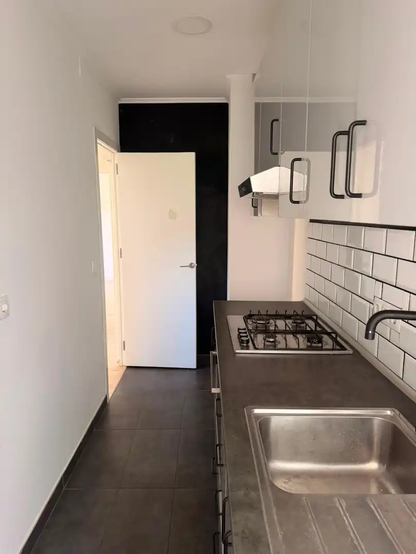 Kitchen of Flat for sale in Gavà  with Private garden, Parquet flooring and Terrace