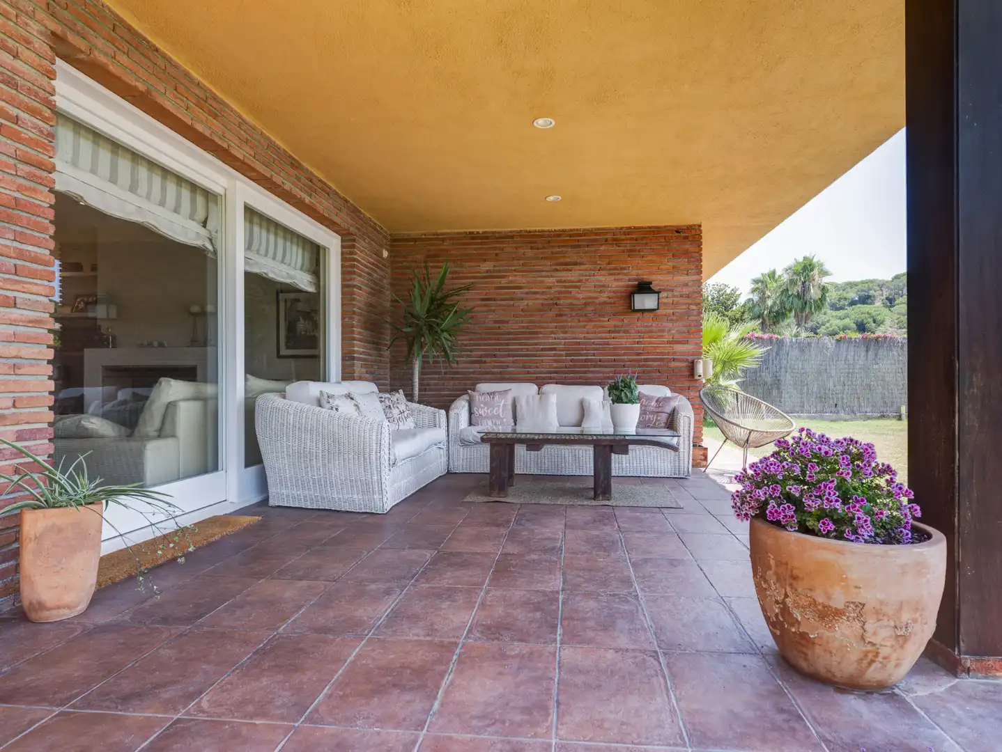 Terrace of Houses for sale in Sant Andreu de Llavaneres  with Air Conditioner, Heating and Private garden