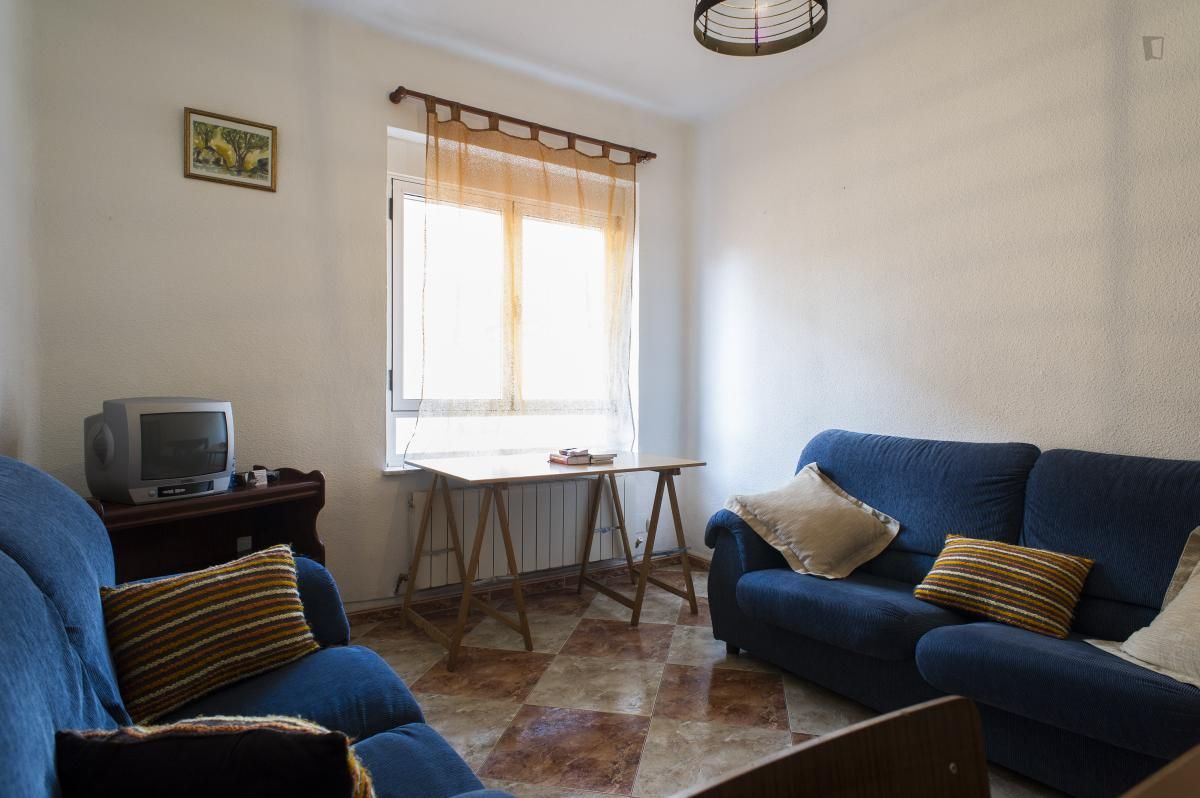 Living room of Apartment to rent in Salamanca Capital  with Heating, Furnished and Washing machine