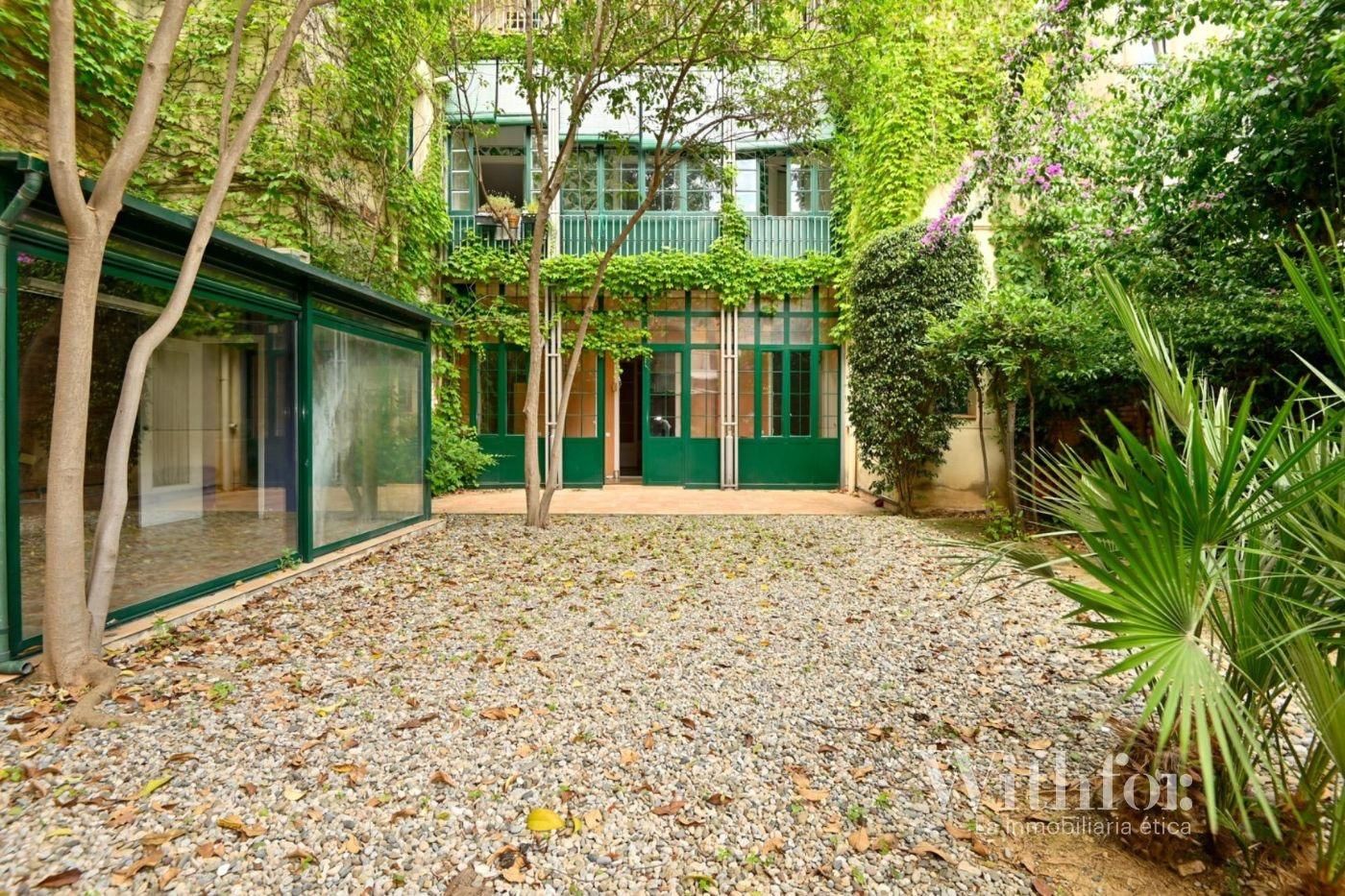 Garden of Planta baja to rent in  Barcelona Capital  with Heating, Private garden and Terrace