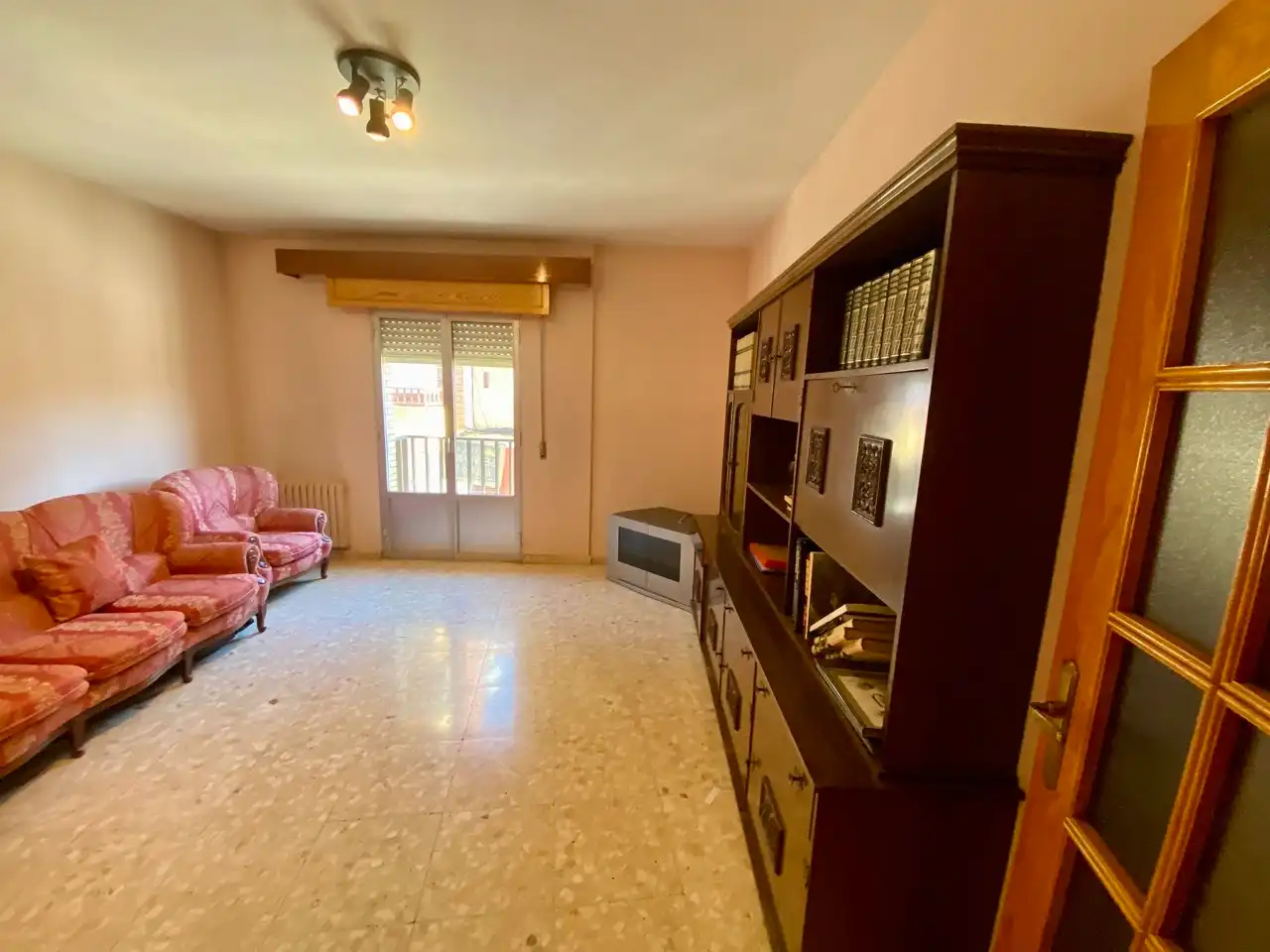 Sala de estar de Piso en venta en Daimiel con Aire acondicionado, Calefacción y Parquet