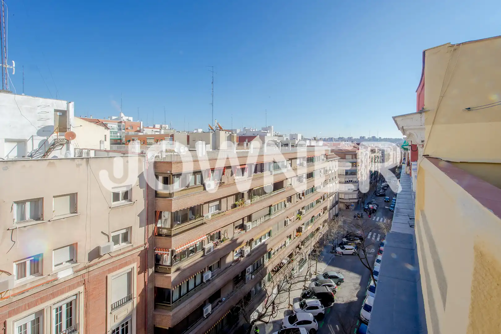 Exterior view of Attic for rent in Madrid  with Air Conditioner, Heating and Terrace