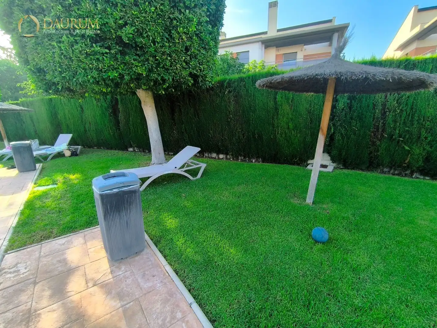 Jardí de Casa adosada en venda en Sant Joan d'Alacant amb Aire condicionat, Terrassa i Piscina