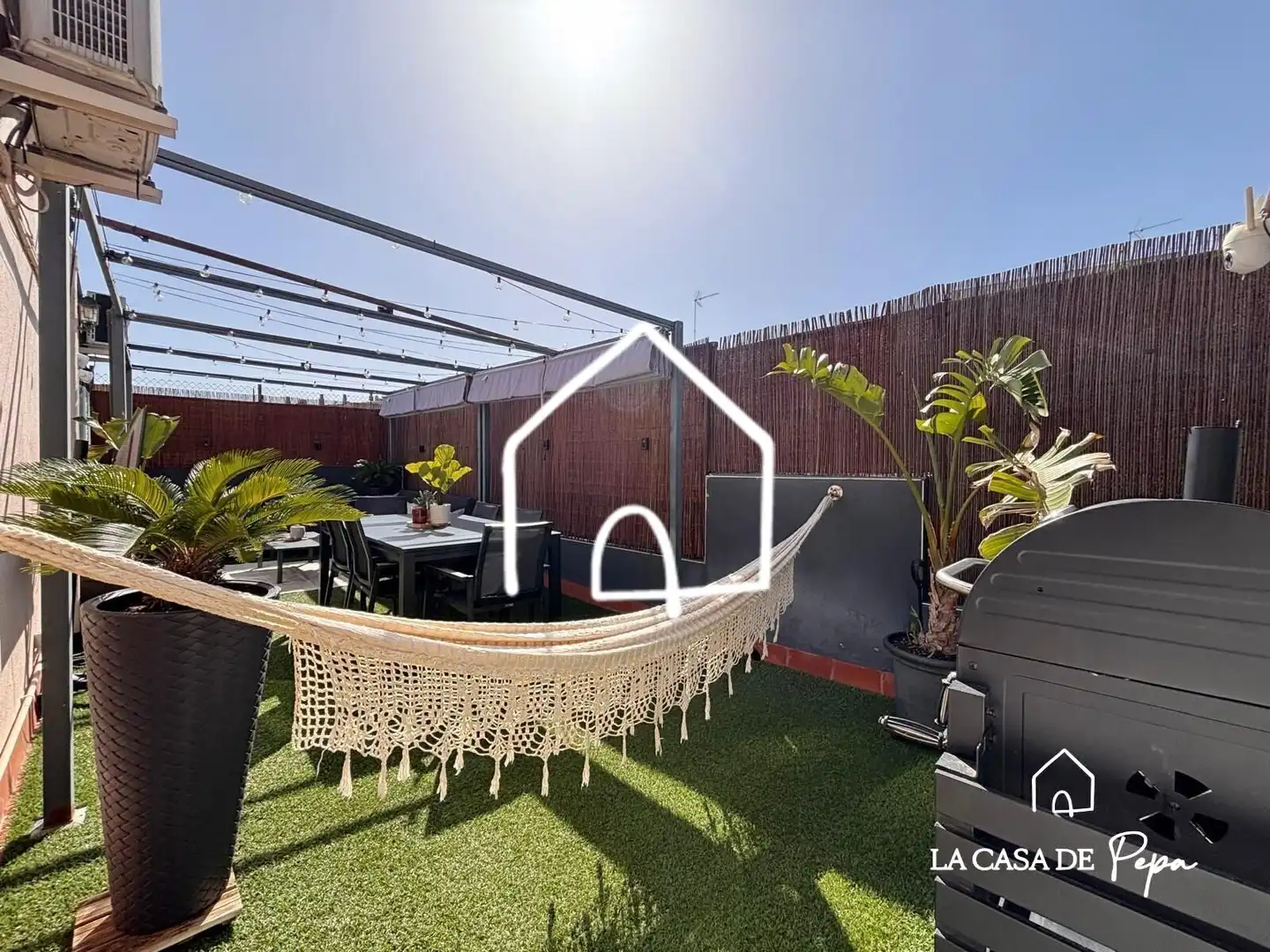 Terrasse von Dachboden zum Verkauf in Viladecans mit Klimaanlage, Heizung und Parkett
