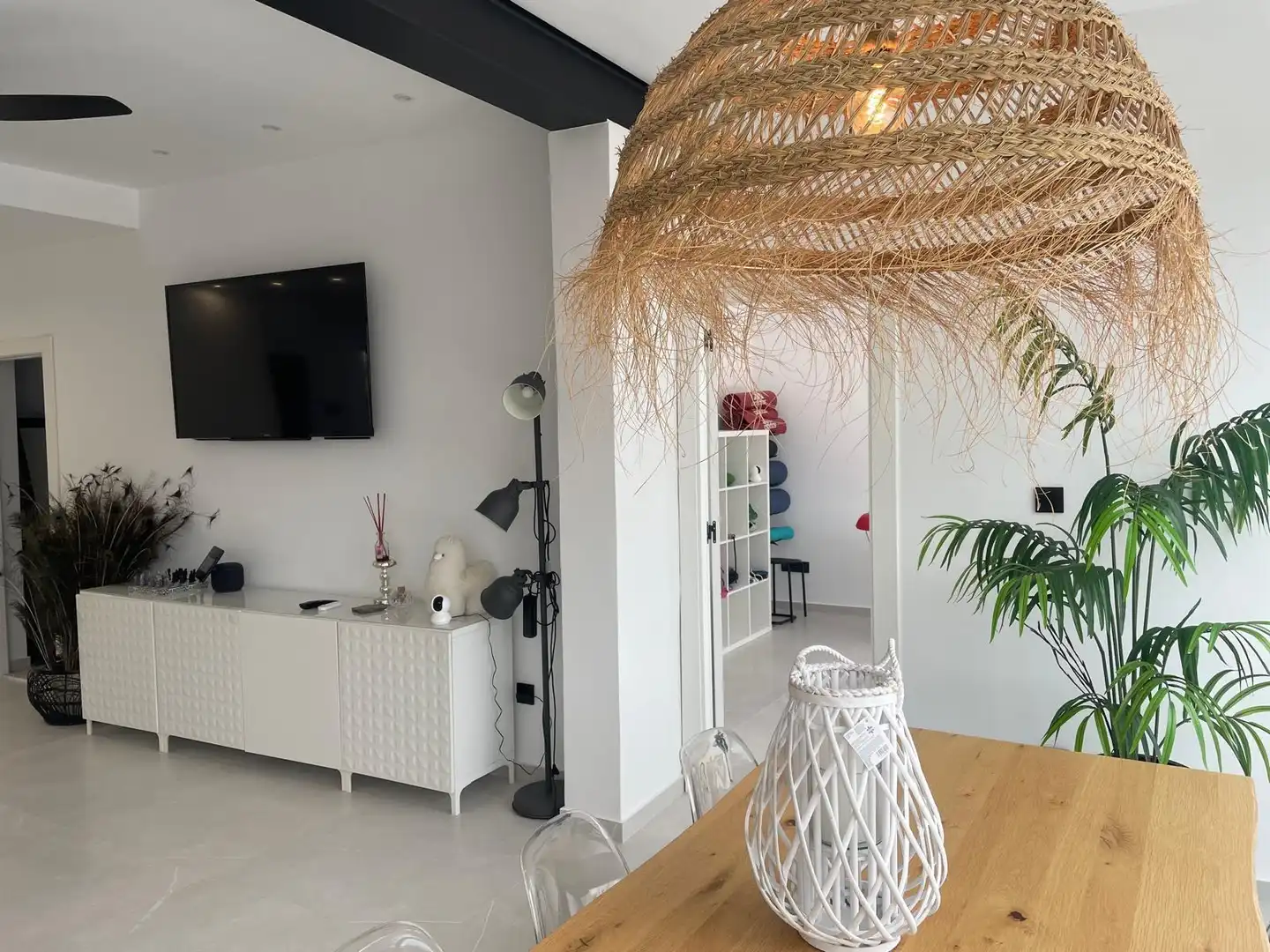 Sala d'estar de Casa o xalet en venda en Elche / Elx amb Aire condicionat, Terrassa i Traster