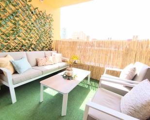Terrassa de Apartament de lloguer en La Manga del Mar Menor amb Aire condicionat i Balcó