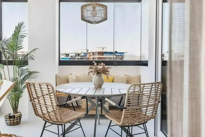 Balcony of Flat for sale in Alicante / Alacant  with Air Conditioner, Heating and Terrace