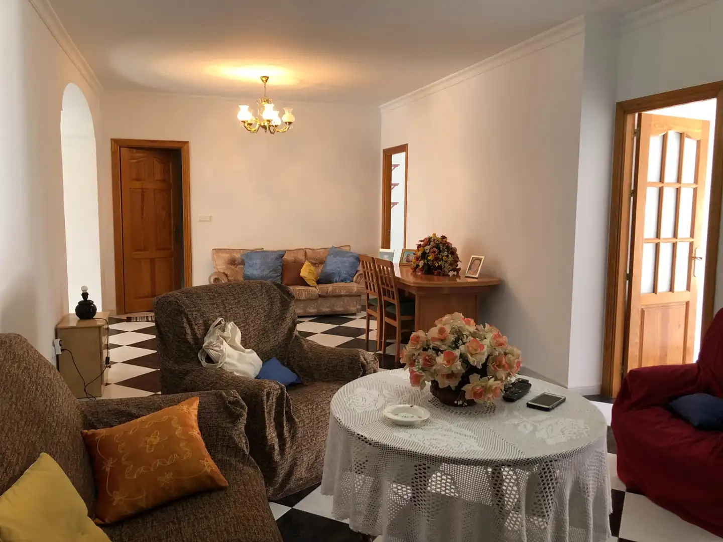 Living room of Houses for sale in Álora  with Terrace and Balcony