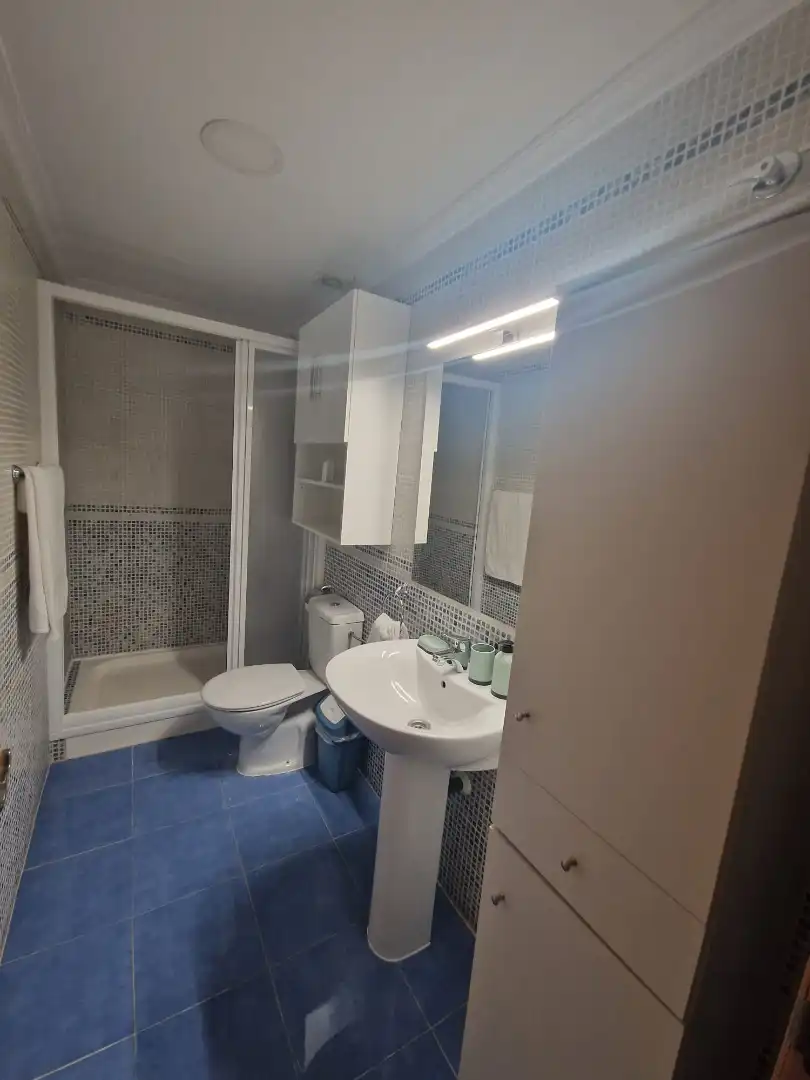 Baño de Apartamento en venta en Calpe / Calp con Aire acondicionado, Terraza y Trastero