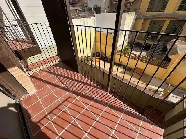 Terrasse von Wohnung zur Miete in Badalona mit Heizung und Balkon