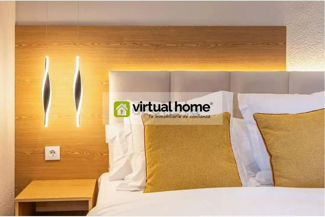 Bedroom of Flat for sale in Benidorm  with Air Conditioner, Terrace and Furnished